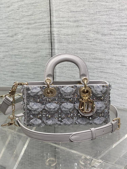 Embroidered Shoulder Bag