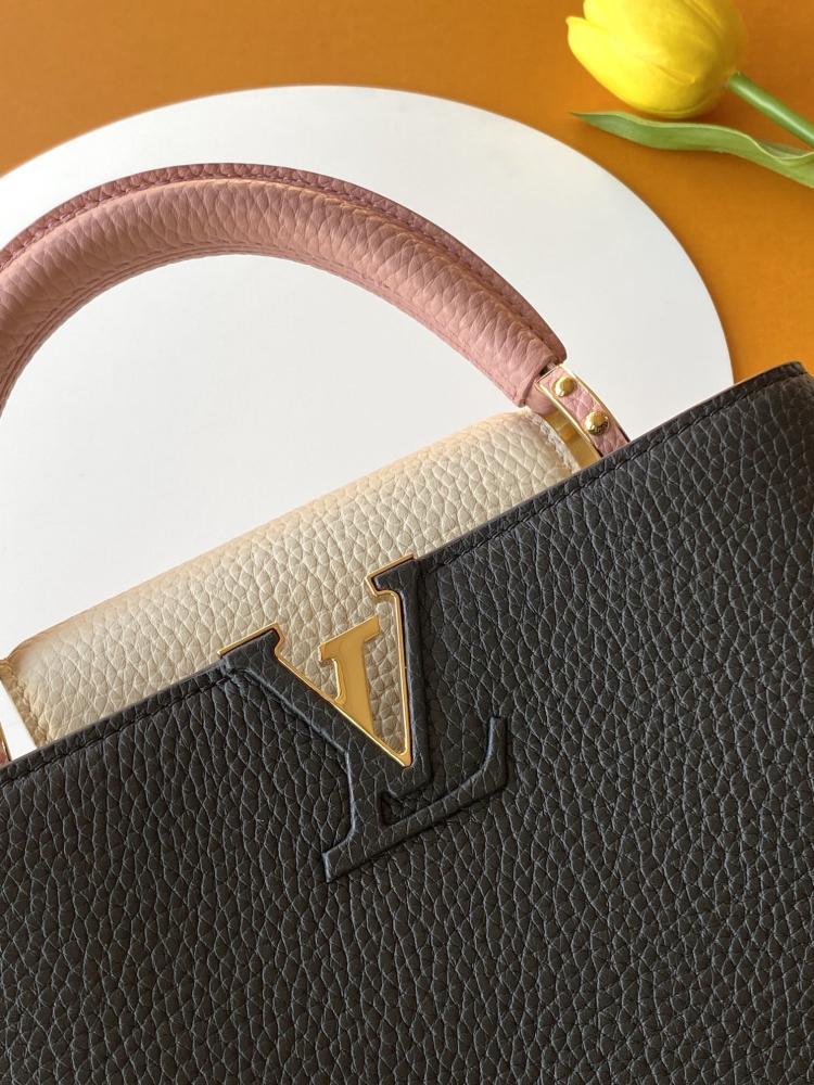 Leather Top Handle Bag