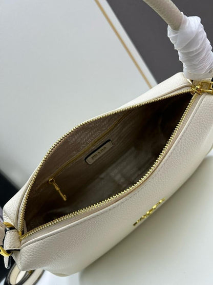 Classic Modern Leather Top Handle Bag