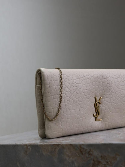 Italian-Inspired Elegant Lambskin Shoulder Bag