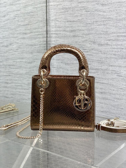 Leather Top Handle Bag