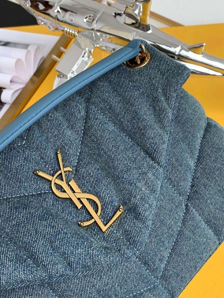 Classic Blue Top Handle Bag – Special Edition