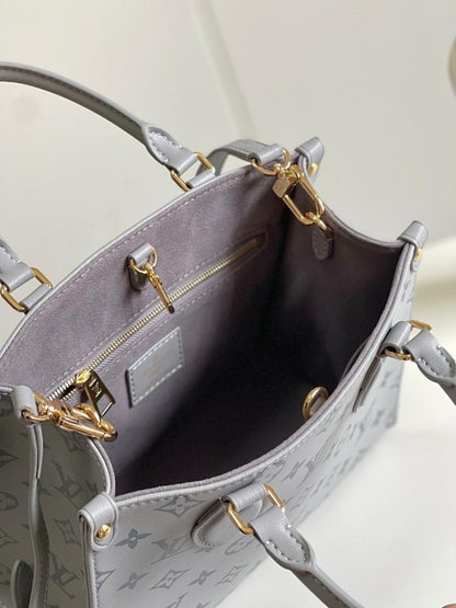 Modern Elegant Studded Calfskin Crossbody Bag