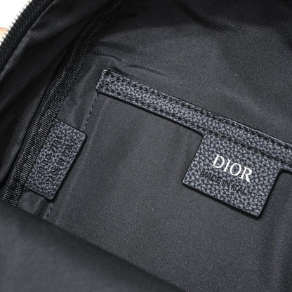 Italian-Inspired Stylish Black Quilted Jacquard Crossbody Bag