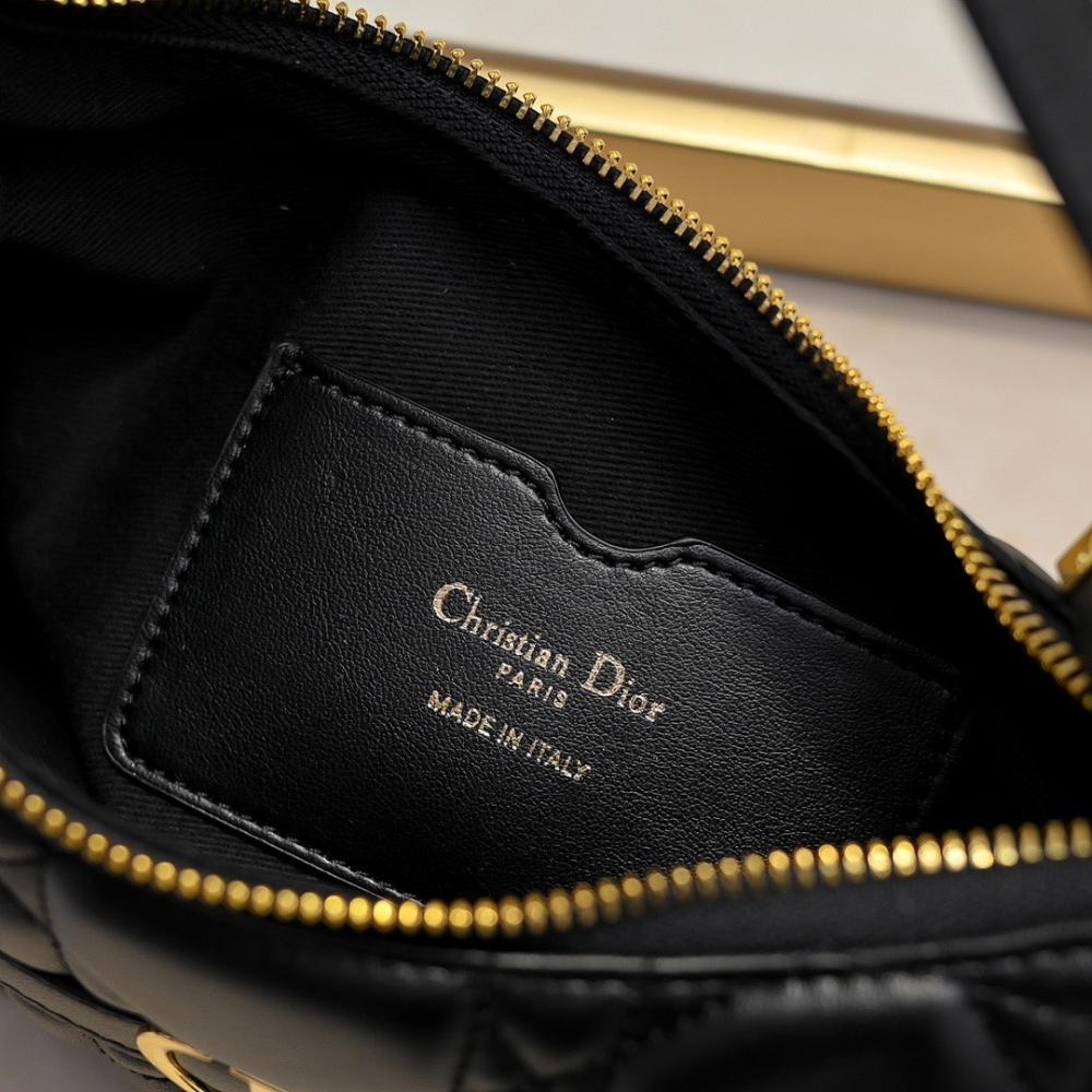 Caro Monogram Canvas Shoulder Bag