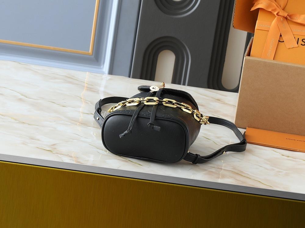 Luxury Premium Monogram Leather Shoulder Bag