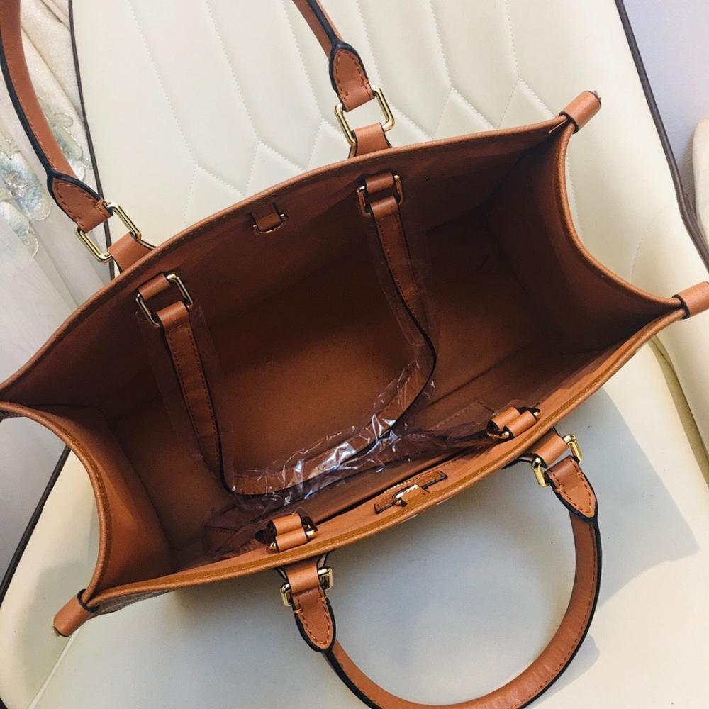 Italian-Inspired Stylish Printed Leather Tote Bag