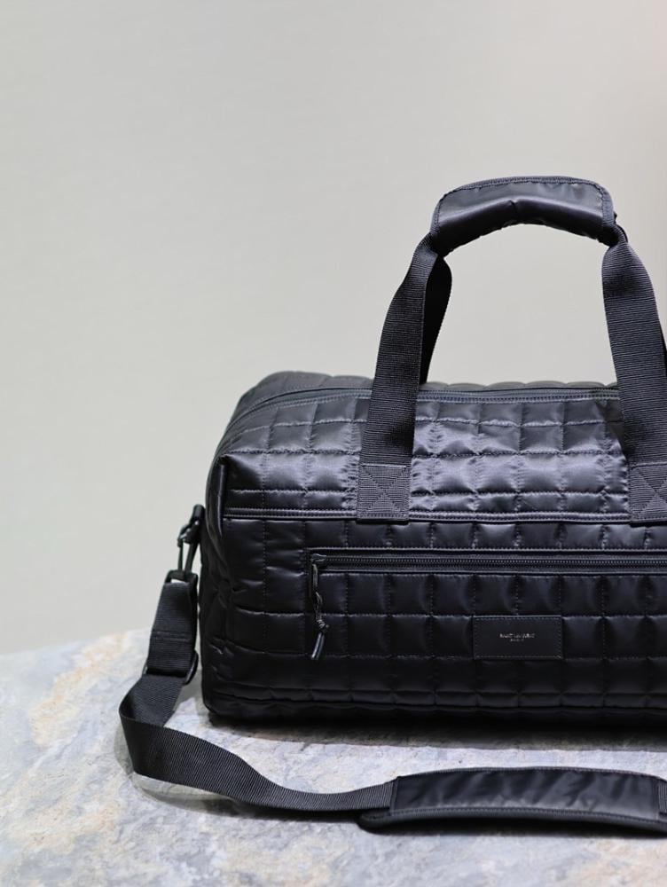 Luxury Elegant Quilted Nylon Travel Bag