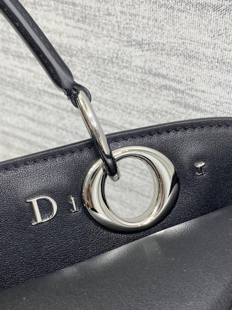 Silver Top Handle Bag