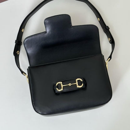Classic Leather Top Handle Bag