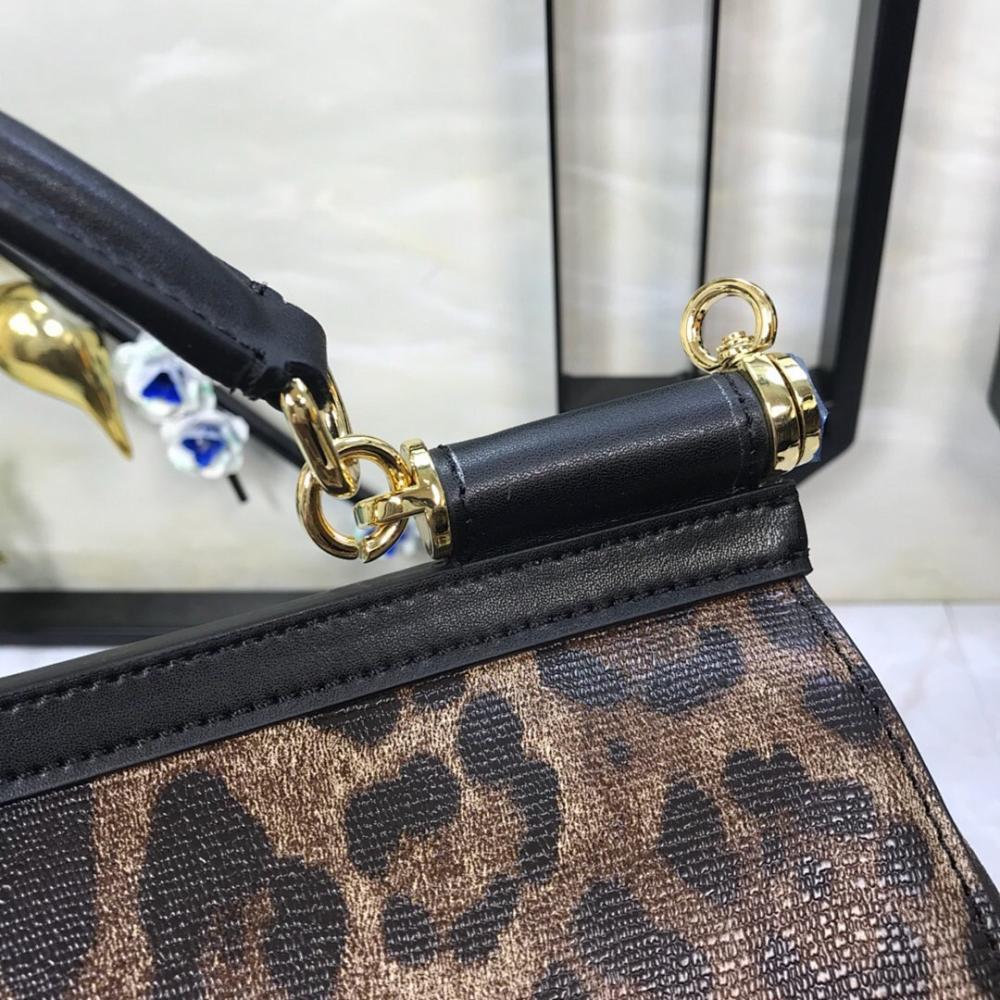 Birkin Printed Leather Crossbody Bag