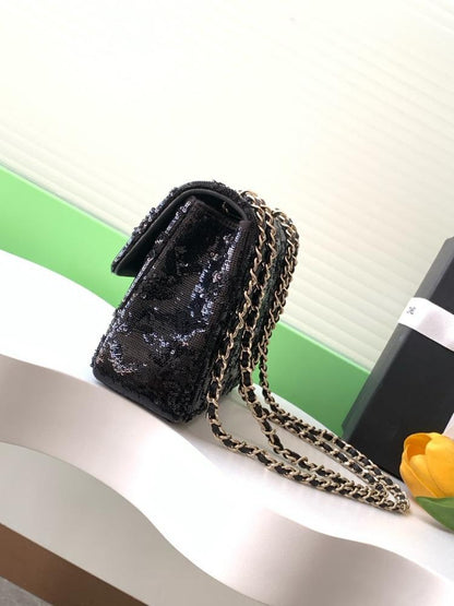 Studded Top Handle Bag