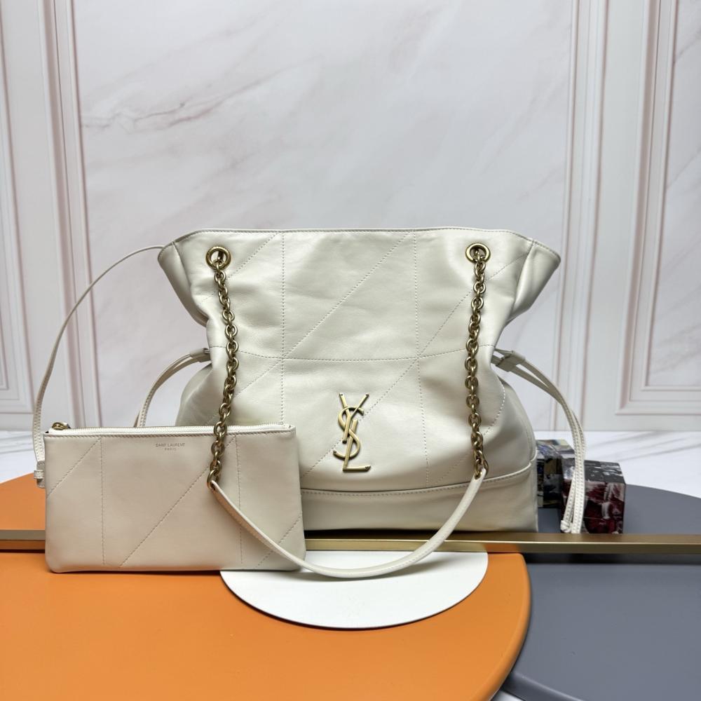 Gold Leather Shoulder Bag
