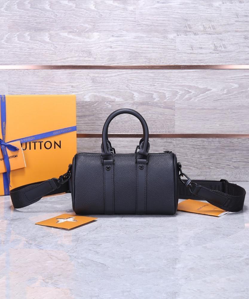 Modern Refined Leather Travel Bag