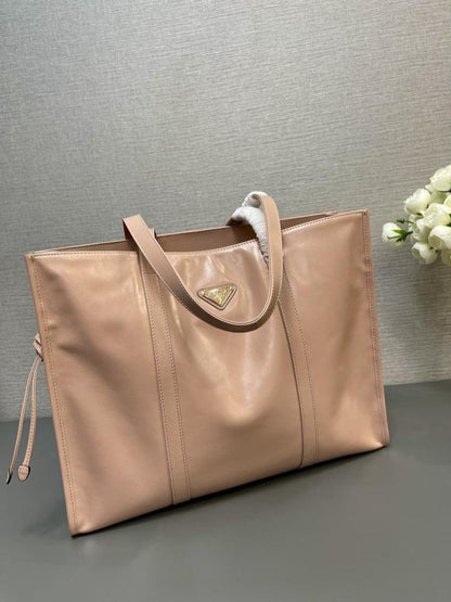 Luxury Leather Top Handle Bag