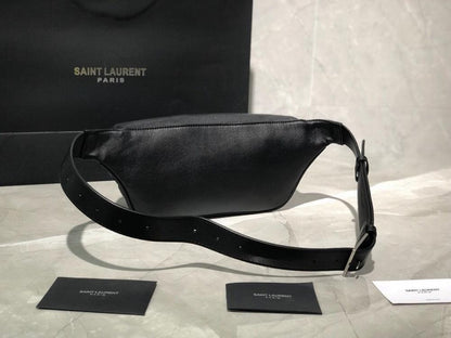 Arco Black Leather Bag