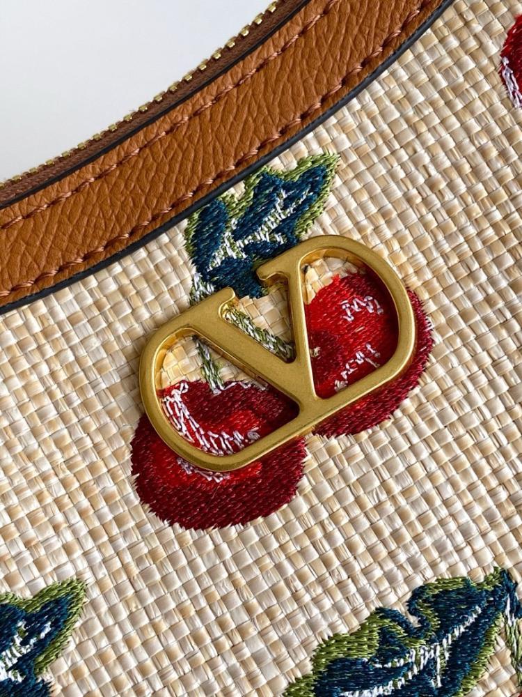 Classic Brown Embroidered Leather Bag – Limited Edition