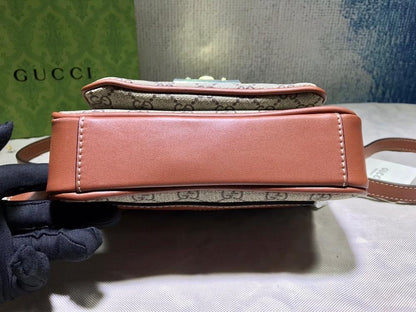 Modern Luxury Orange Calfskin Shoulder Bag – Limited Edition