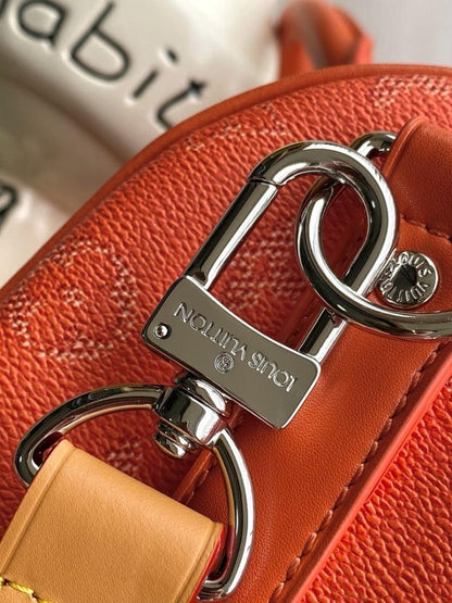 Keepall Monogram Leather Travel Bag