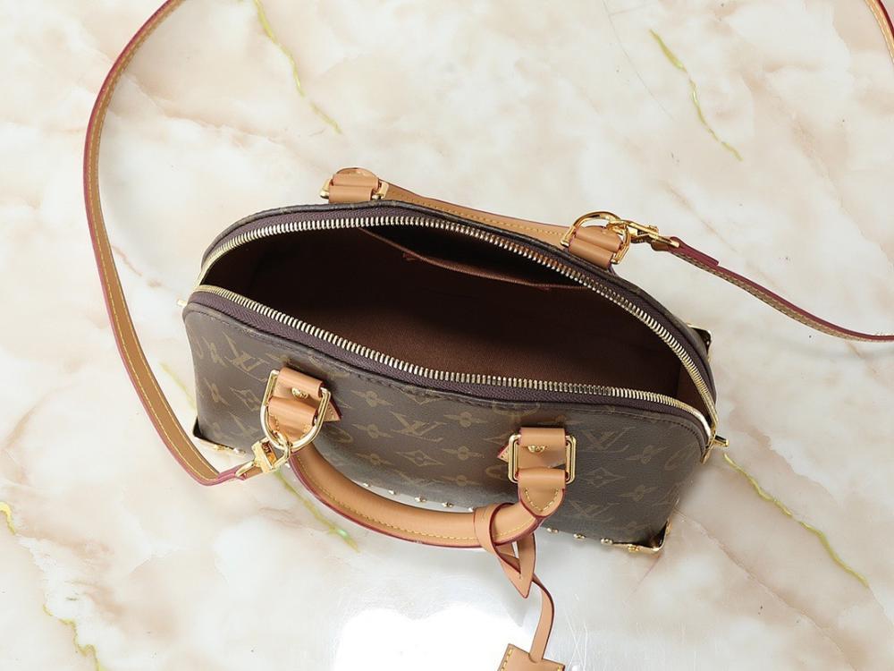 Alma Monogram Crossbody Bag
