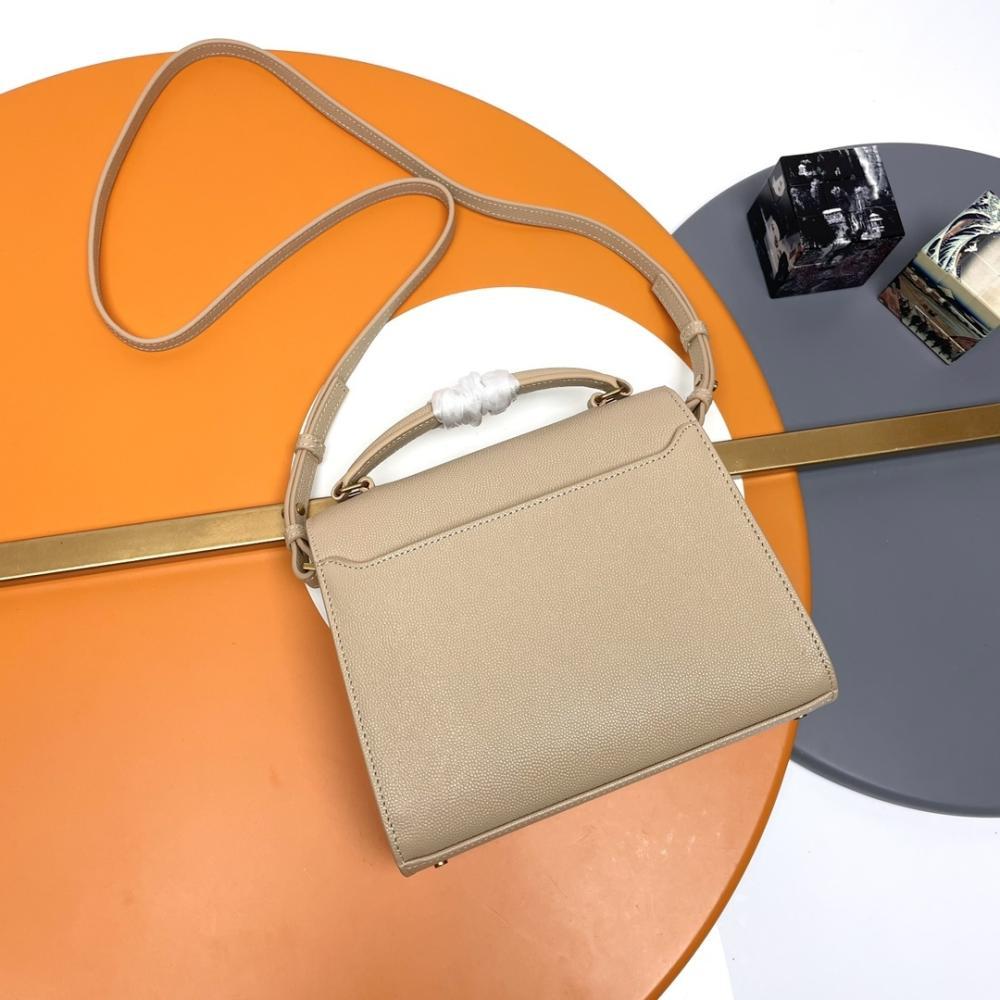 Leather Top Handle Bag