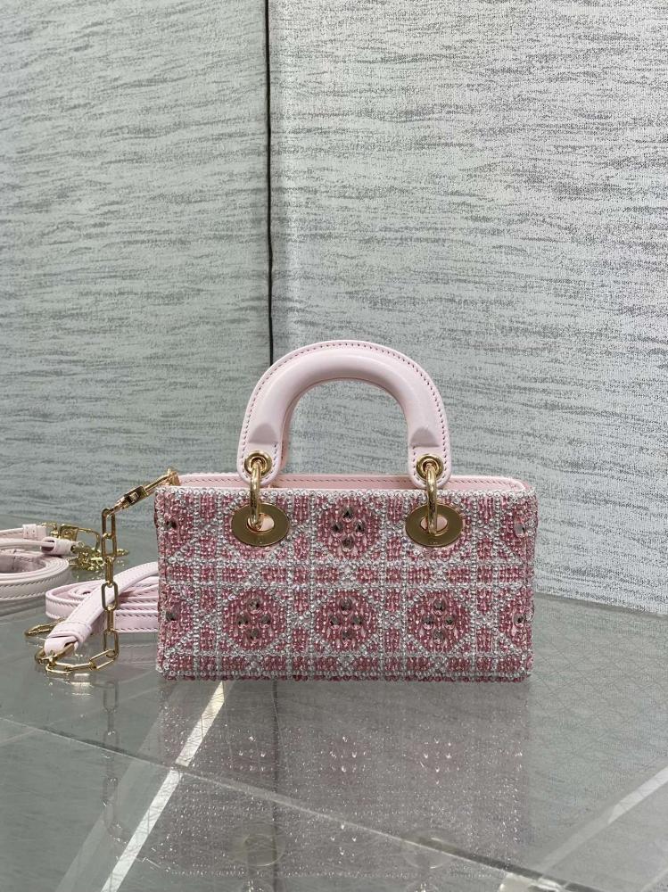 Embroidered Top Handle Bag