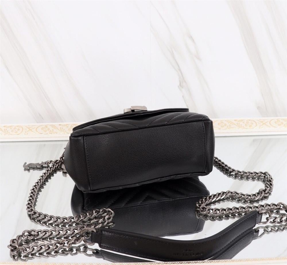 Luxury Elegant Quilted Leather Shoulder Bag
