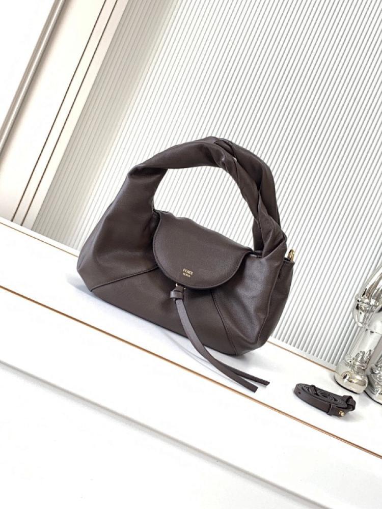 Classic Leather Shoulder Bag
