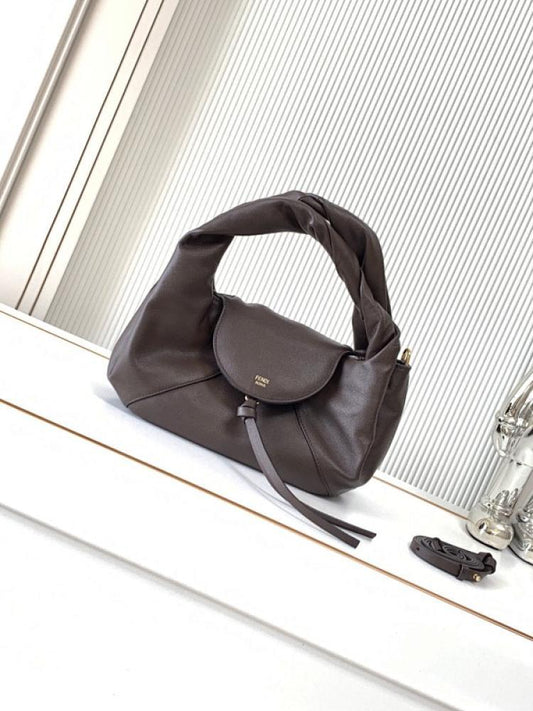 Classic Leather Shoulder Bag