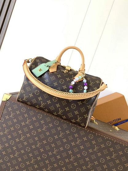 Leather Top Handle Bag