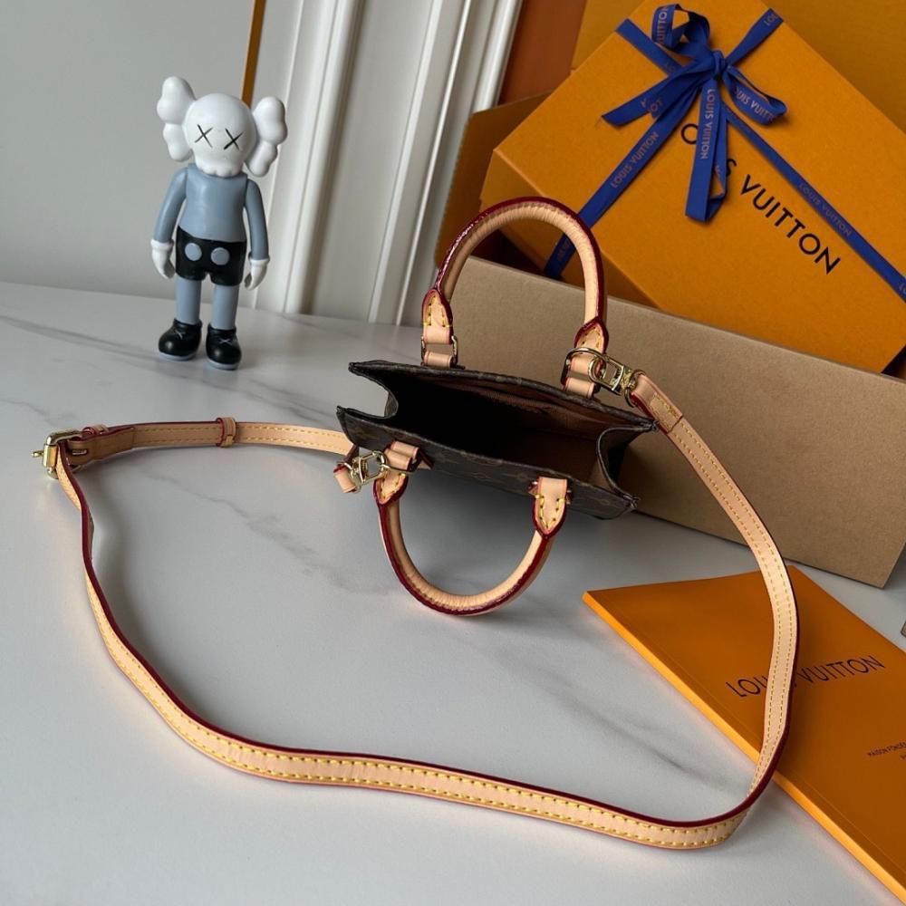 Modern Luxury Monogram Leather Shoulder Bag
