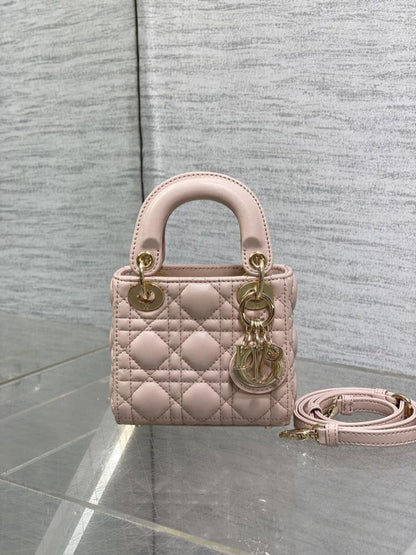 Pink Top Handle Bag
