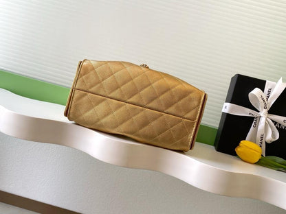 Leather Top Handle Bag