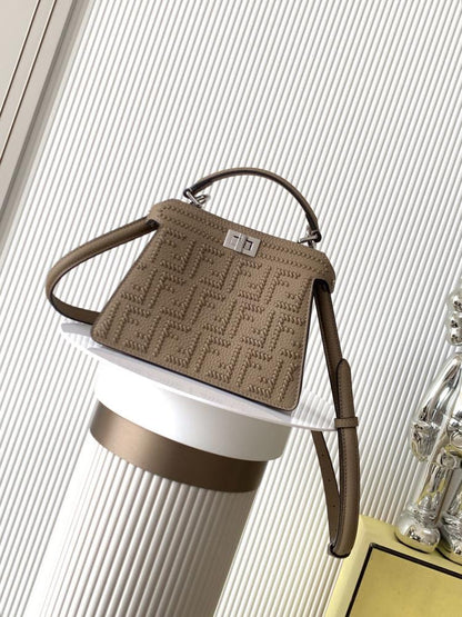 Calfskin Top Handle Bag