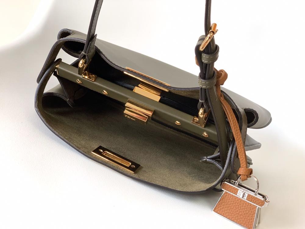 Leather Top Handle Bag