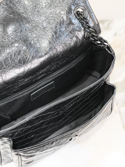Leather Top Handle Bag