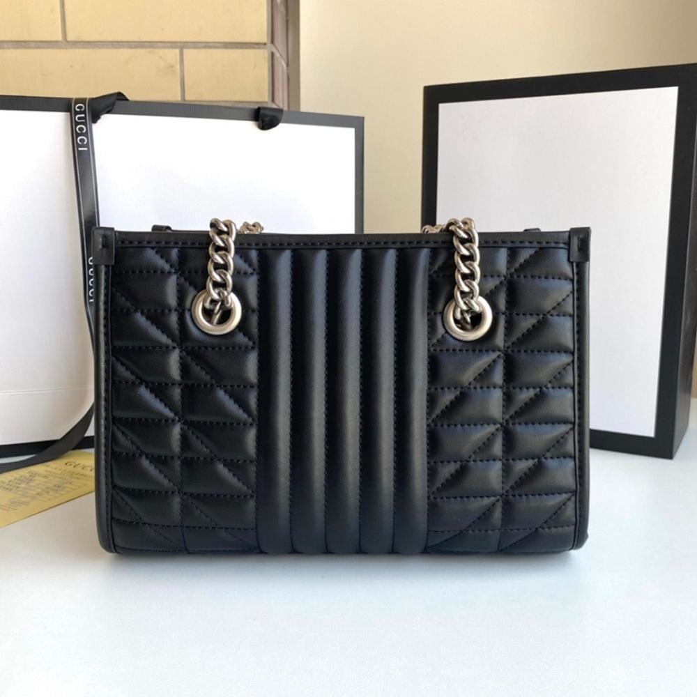 Modern Stylish Quilted Leather Crossbody Bag