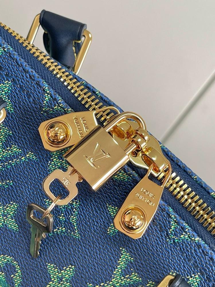 Modern Premium Monogram Leather Shoulder Bag
