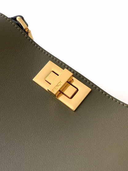 Leather Top Handle Bag