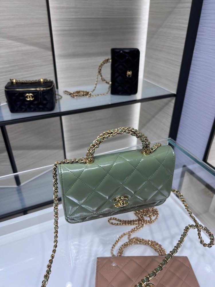Classic Leather Top Handle Bag