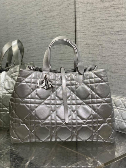 Calfskin Top Handle Bag