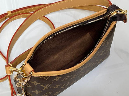 Speedy Bandouliere Monogram Leather Shoulder Bag