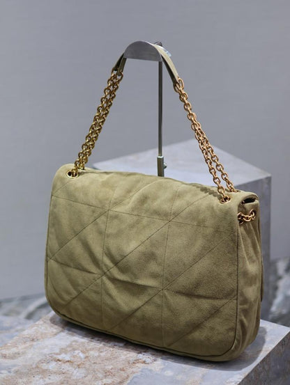 Elegant Refined Leather Tote Bag