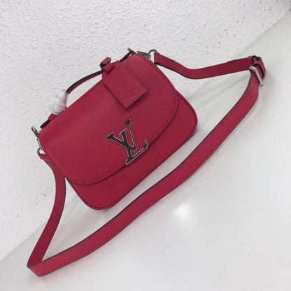 Luxury Leather Top Handle Bag