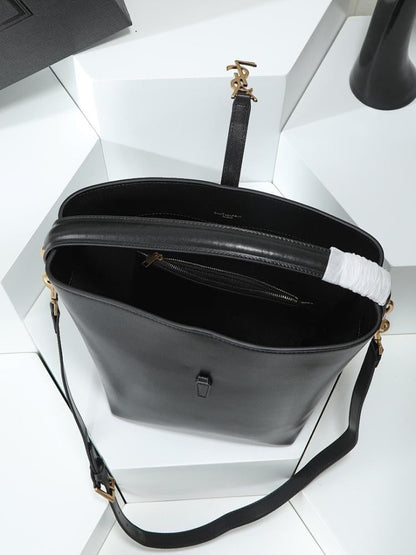 Luxury Refined Calfskin Bucket Bag