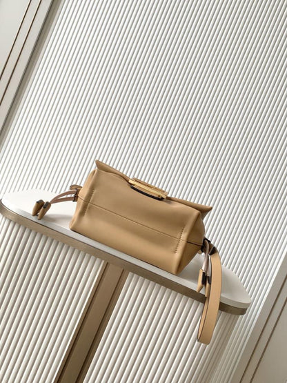 Refined Lambskin Shoulder Bag