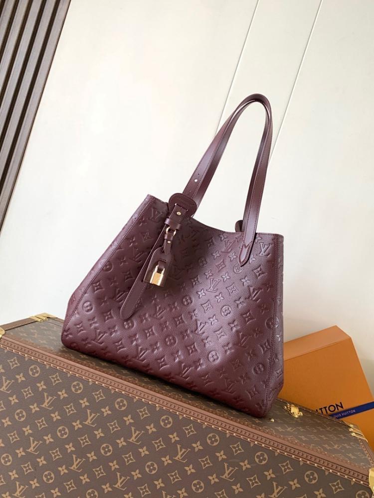 Stylish Monogram Leather Shoulder Bag – Special Edition