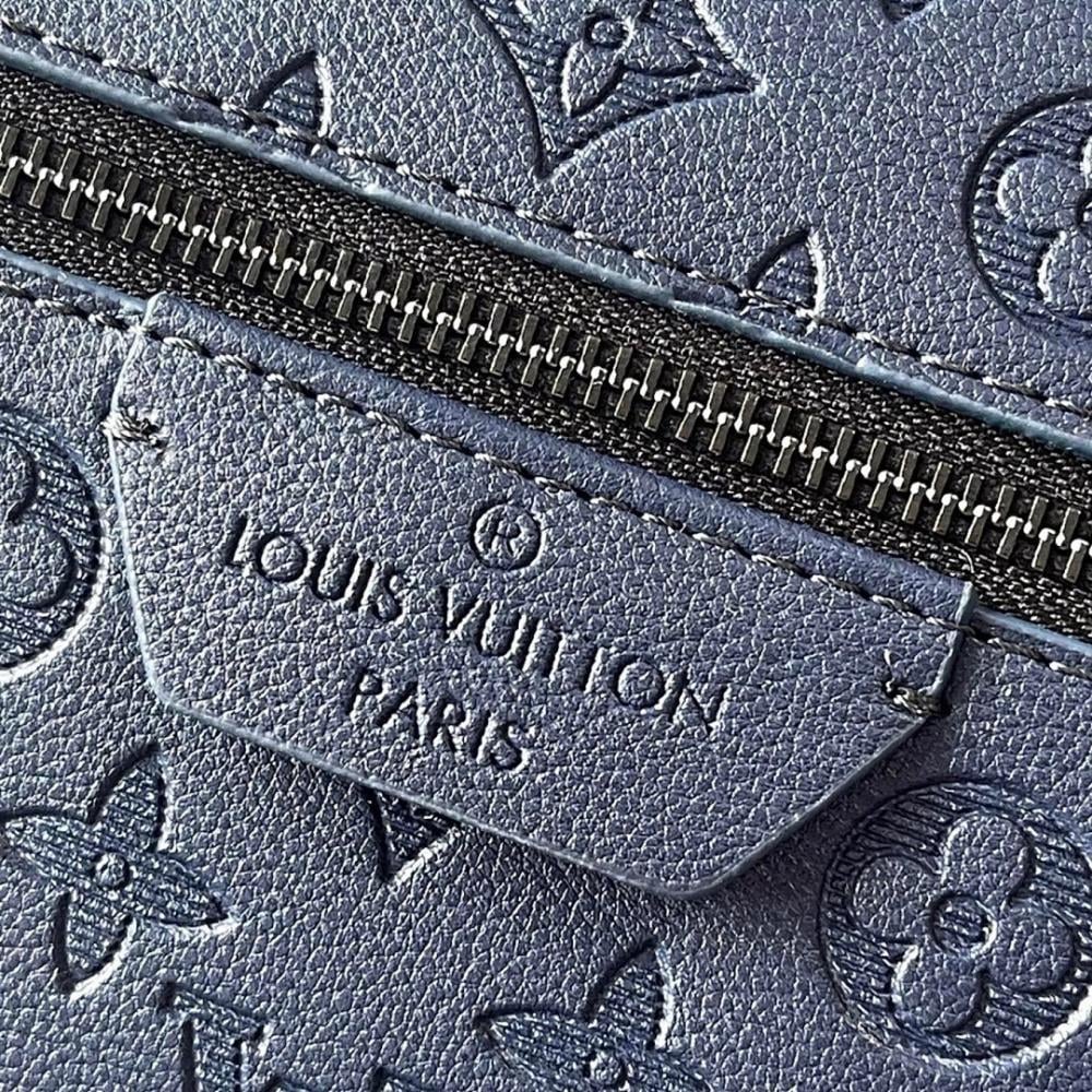 Modern Luxury Monogram Leather Bag
