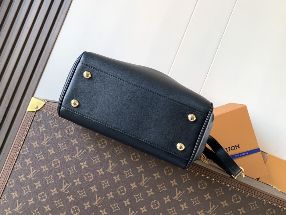 Calfskin Top Handle Bag