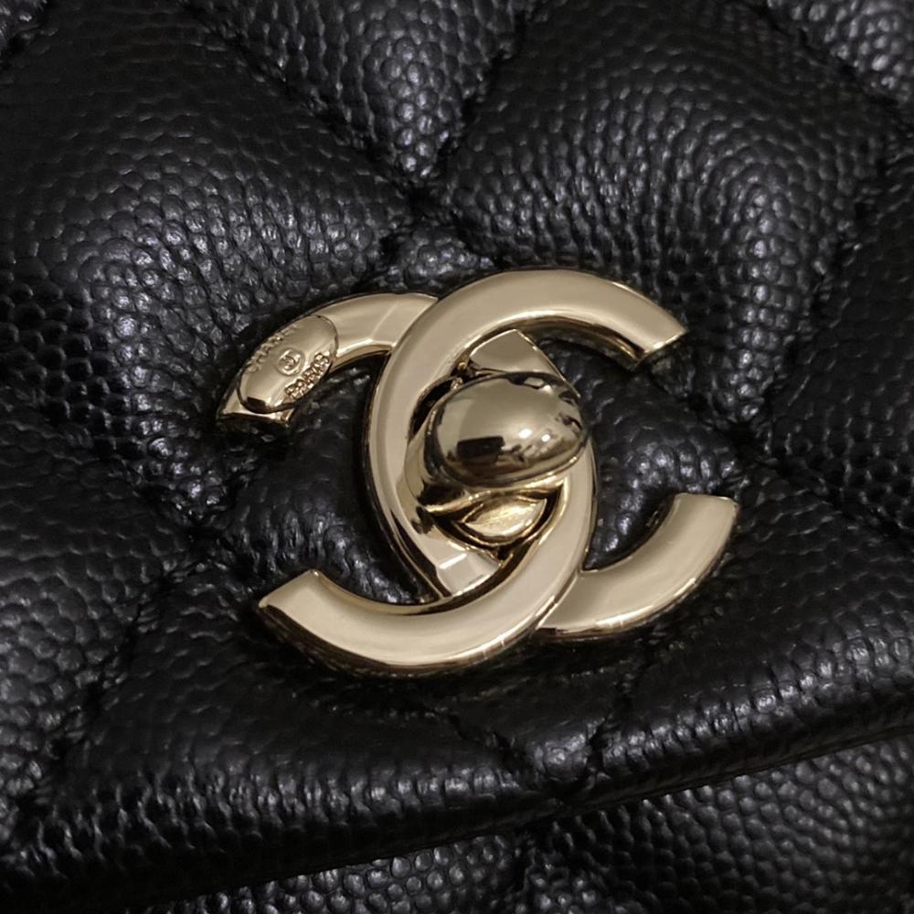 Classic Gold Top Handle Bag